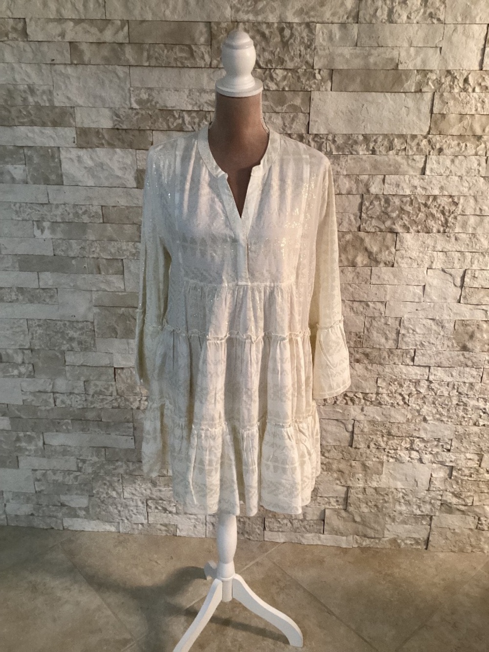 Elan Clara Tiered Dress